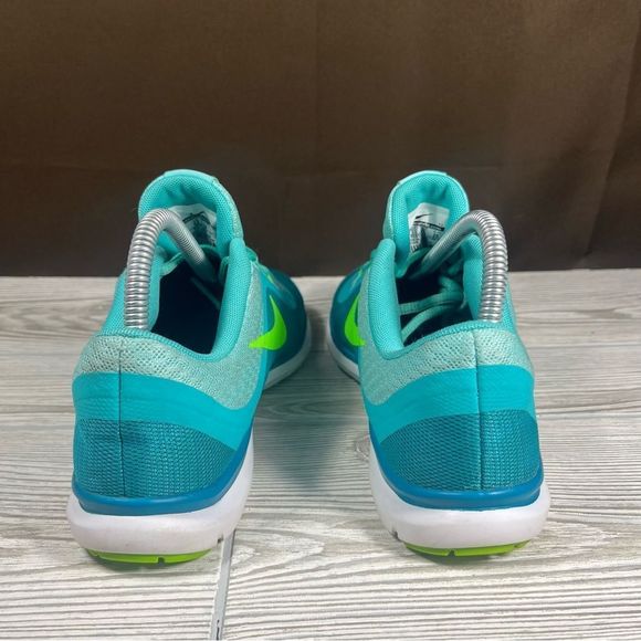 Nike Flex TR Women’s Trainer Blue/Turquoise Running Training Shoe Sneaker Size 8 - Picture 4 of 9